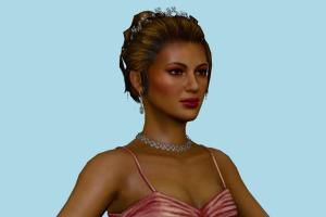 Michelle Valdez Bride Silent-Hill, girl, female, woman, people, human, xna, characters, rigged